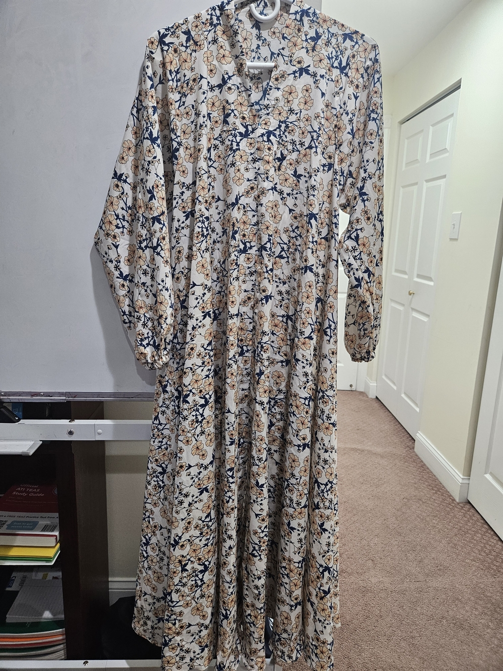 Printed Abaya